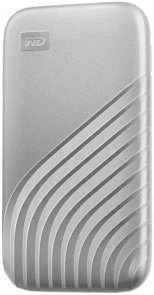 Зовнішній твердотільний накопичувач Western Digital My Passport 500GB Silver (WDBAGF5000ASL-WESN)