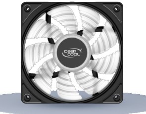 Кулер для корпуса 120x120x25mm Deepcool RF120R, HB 1300 об/мин, 17.6-21.9 дБ, 3-pin+4-pin Peripheral