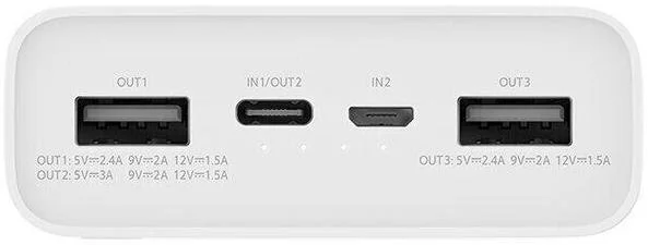 Фото: Батарея універсальна ZMI ZMI Powerbank 18W 20000mAh White (QB821A White) № 5 | KTC