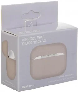Фото: Чохол HiC for Airpods Pro - Silicone Case Dust Grey № 3 | KTC