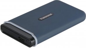 Зовнішній твердотільний накопичувач Transcend ESD370C 500GB Navy Blue (TS500GESD370C)