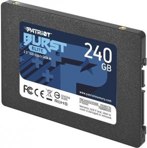 Твердотільний накопичувач Patriot Burst Elite SATA III 240GB (PBE240GS25SSDR)