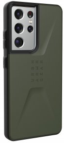 Чохол-накладка Urban Armor Gear для Samsung Galaxy S21 Ultra - Civilian Olive