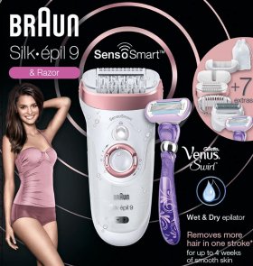 Епiлятор BRAUN Silk epil 9 SES 9/870