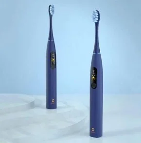 Фото: Електрична зубна щітка Oclean X Pro Navy Blue (OLED) № 7 | KTC
