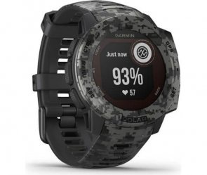 Смарт годинник Garmin Instinct Solar Graphite Camo (010-02293-15)