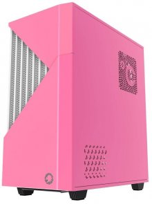 Корпус Gamemax Contac COC Pink/White with window (Contac COC PW)