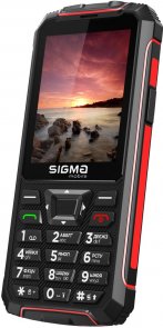 Мобільний телефон SIGMA Comfort 50 Outdoor Black/Red