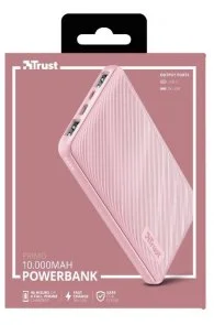 Фото: Батарея універсальна Trust Primo Ultra-thin 10000mAh Pink (23897_TRUST) № 12 | KTC