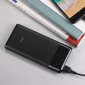 Батарея універсальна Hoco B35C 12000mAh Black (B35C 12000 Black)