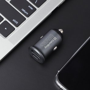 Зарядний пристрій ColorWay 2USB 38W Gray (CW-CHA029PD-GR)