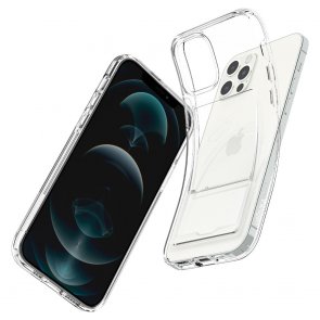 Чохол Spigen for Apple iPhone 12/12 Pro - Crystal Slot Crystal Clear (ACS02576)