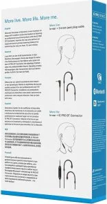 Фото: Навушники Sennheiser IE 100 PRO Wireless Clear (509172) № 4 | KTC