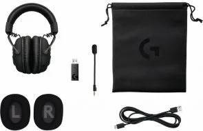 Фото: Гарнітура Logitech G PRO X Wireless Black (981-000907) № 6 | KTC