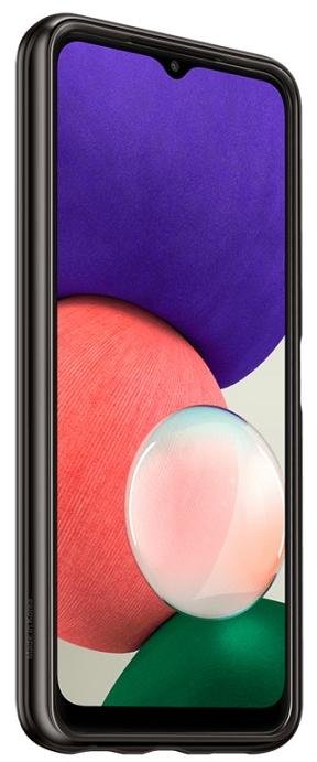 Чохол Samsung for Galaxy A22 A225 - Soft Clear Cover Black (EF-QA225TBEGRU)