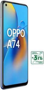 Смартфон OPPO A74 4/128GB Blue