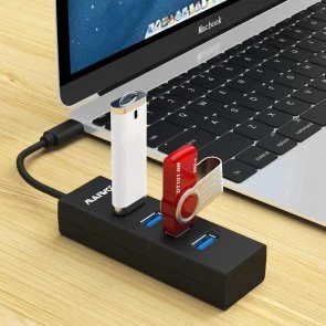 Фото: USB-хаб Maiwo KH304C Black № 3 | KTC