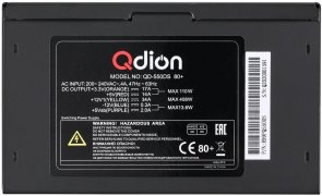 Блок живлення FSP Qdion 550W QD-550DS (QD-550DS 80+)