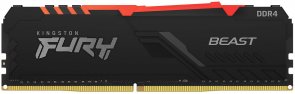 Оперативна пам’ять Kingston Fury Beast RGB DDR4 2x8GB (KF437C19BBAK2/16)