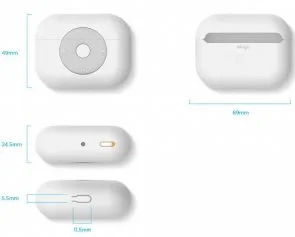 Фото: Чохол Elago for Airpods Pro - AW6 Case White (EAPPAW6-WH) № 7 | KTC