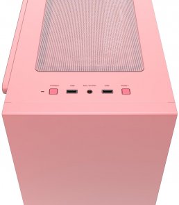 Корпус Deepcool Macube 110 Pink/Red with window (MACUBE110 PKRD)