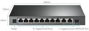 Фото: Комутатор TP-Link TL-SG1210MPE № 2 | KTC