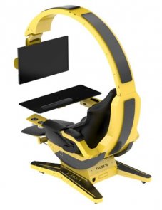 Крісло DXRACER Ingrem Coding Pod TG/GCS002/YN Black/Yellow