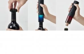 Фото: Штопор Xiaomi Huo Hou Electric Wine Opener Black (HU0120) № 8 | KTC