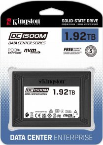 Твердотільний накопичувач Kingston DC1500M PCIe 3.0 x4 1.92TB (SEDC1500M/1920G)