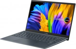 Фото: Ноутбук ASUS ZenBook OLED UX325JA-KG284 Pine Grey - 13.3" OLED Intel Core i5 / i5-1035G4 / DDR4 16 ГБ / PCI-E SSD 512 ГБ / Intel Iris Xe Graphics № 4 | KTC