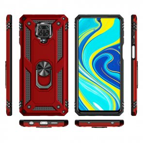 Чохол BeCover for Xiaomi Redmi Note 9S/Note 9 Pro/Note 9Pro Max - Military Red (704965)
