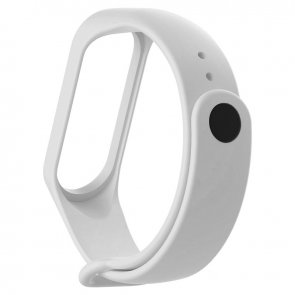 Ремінець BeCover for Xiaomi Mi Band 3/4 White (704650)