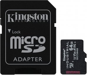 Карта пам'яті Kingston C10 A1 pSLC Micro SDXC 64GB with adapter (SDCIT2/64GB)