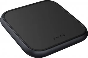 Фото: Бездротовий зарядний пристрій Zens Single Aluminium Wireless Charger with USB Black (ZESC14B/00) № 3 | KTC