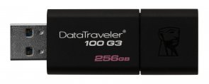 Флешка USB Kingston DT100 G3 256GB Black (DT100G3/256GB)