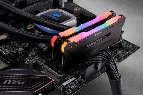 Фото: Оперативна пам’ять Corsair Vengeance RGB Pro Black DDR4 2x16GB (CMW32GX4M2E3200C16) № 4 | KTC
