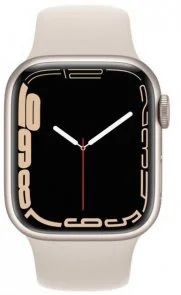 Фото: Смарт годинник Apple Watch Series 7 GPS - 41mm Starlight Aluminum Case (MKMY3) № 2 | KTC