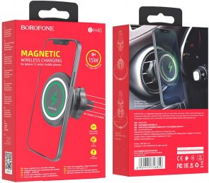 Кріплення для мобільного телефону BOROFONE BH45 MagSafe Black (bh45 black)