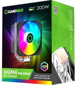 Фото: Кулер для процесора Gamemax Sigma 540 ARGB № 6 | KTC