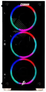 Фото: Персональний комп'ютер Cobra Advanced I11F.16.H1.58.2622 - Intel Core i3 i3-10100F / 16 ГБ DDR4 / SATA 3 HDD 1 ТБ / AMD / Radeon RX 580, 8 ГБ / 600 Вт № 3 | KTC