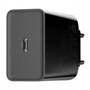 Фото: Зарядний пристрій Baseus Speed Mini Quick Charger 20W EU Black (CCFS-SN01) № 2 | KTC