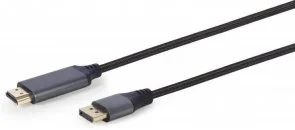 Фото: Кабель Cablexpert DP / HDMI 1.8m Black (CC-DP-HDMI-4K-6) № 2 | KTC