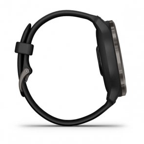 Смарт годинник Garmin Venu 2 Slate/Black with Black Silicone Band (010-02430-11)