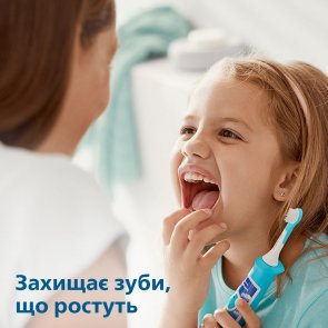 Електрична зубна щітка Philips HX6322/04 Kids