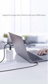 Кабель UGREEN US300 100W Type-C / Type-C 2m Black (UGR-80372)