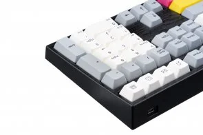 Фото: Клавіатура Varmilo VA108M CMYK Cherry MX Blue USB Black (VA108MC2W/LLK12RB) № 10 | KTC