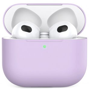 Чохол AhaStyle for Airpods 3gen - Silicone Case Lavender (PT147-LR)