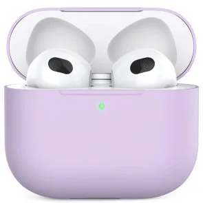 Фото: Чохол AhaStyle for Airpods 3gen  - Silicone Case Lavender (PT147-LR) № 2 | KTC