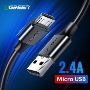 Кабель UGREEN US289 AM / Micro USB 1.5m Black (UGR-60137)