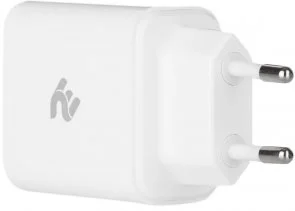 Фото: Зарядний пристрій 2E Wall Charger 20W White (2E-WC1USBC20W-W) № 2 | KTC